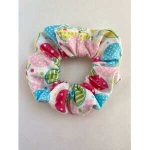 Spring Colorful Polka dot Scrunchies Hair Accessories Cutesy Hair Ties